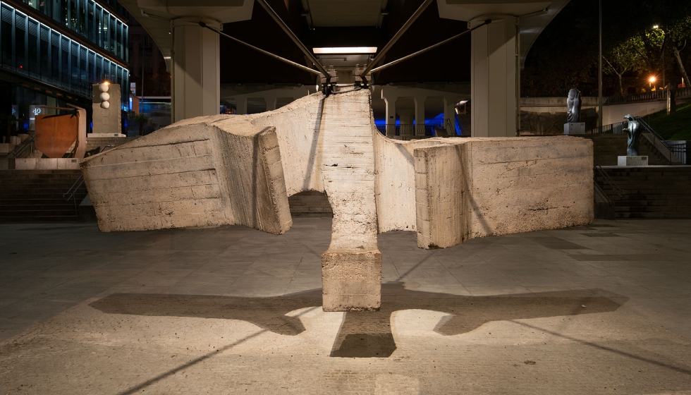 La sirena varada de Chillida es la pieza icnica de este museo urbano...