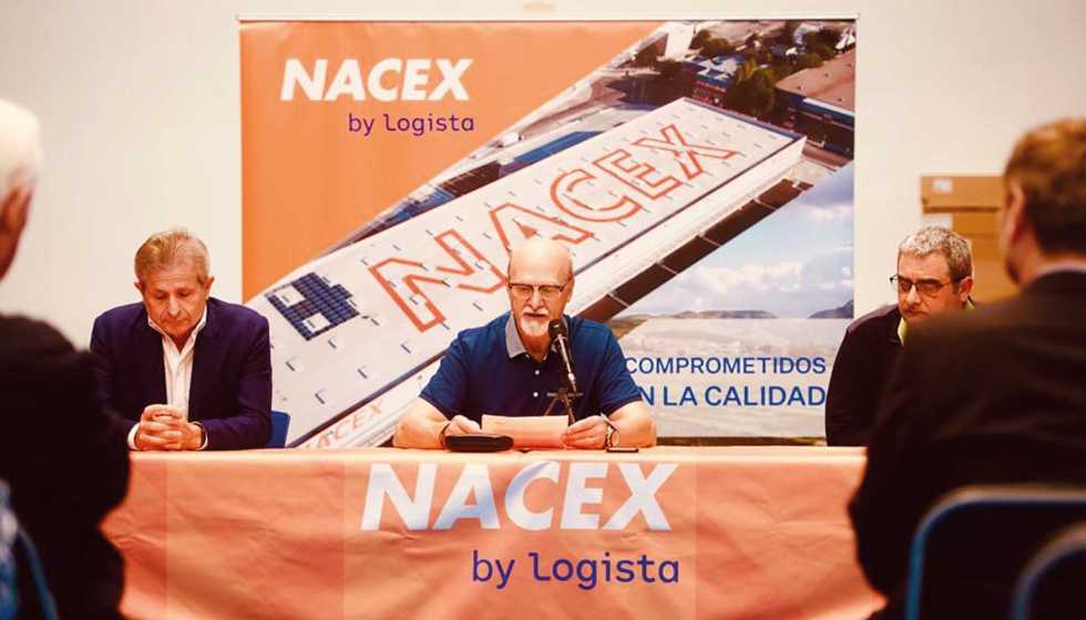 Iaki Azcona, delegado de la franquicia de Nacex en Pamplona
