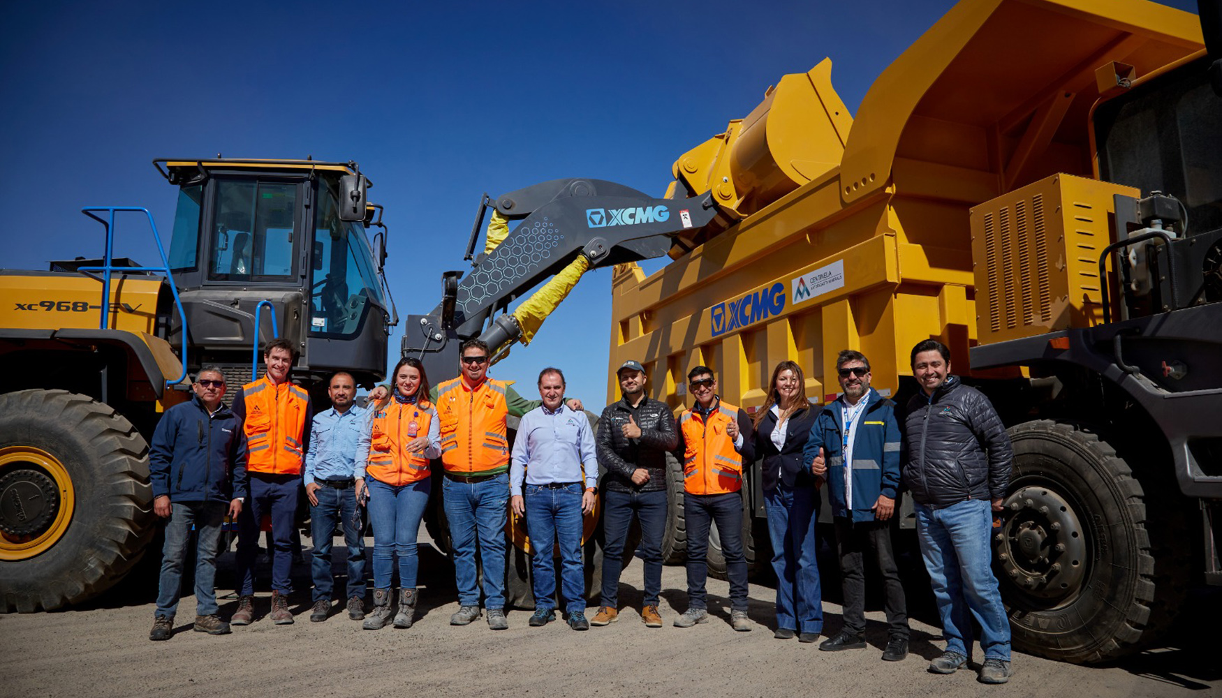 Representantes de Antofagasta Minerals y CXMG Chile