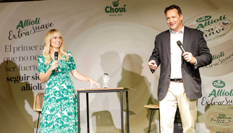 Acto de presentaci�n del Allioli Extra Suave de Choov�