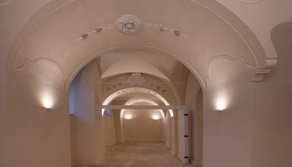 Las soluciones de Luce & Light L&L valorizan los trabajos de restauracin de la Iglesia de San Cristinziano en Italia. Foto: Simone Tommasini...