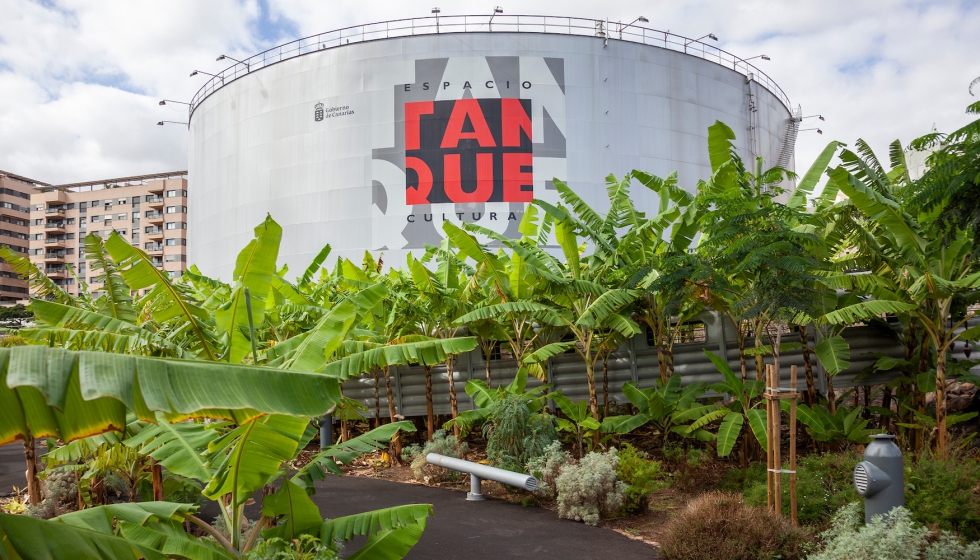 Imagen del Tanque que se ha recuperado como espacio cultural. Foto: Simona Rota