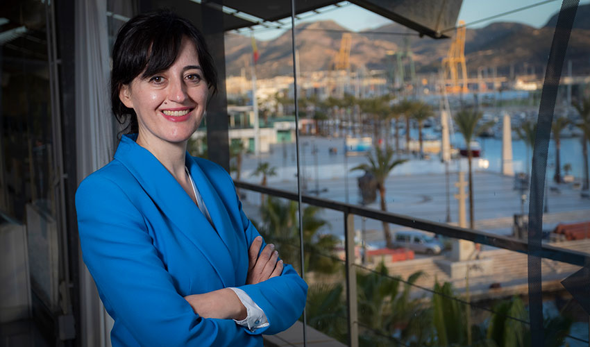 Noelia Ortega, CEO del Centro Tecnol�gico Naval y del Mar