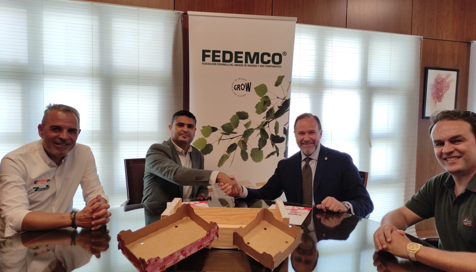 Firma del acuerdo entre Fedemco e Interfresa