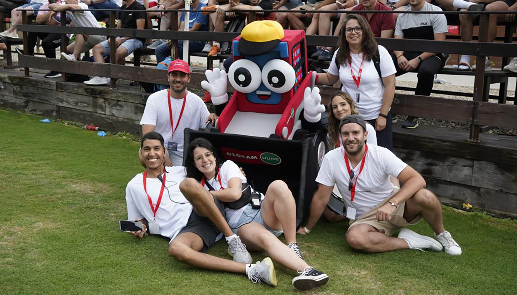 Parte del equipo organizador de LoxamHune