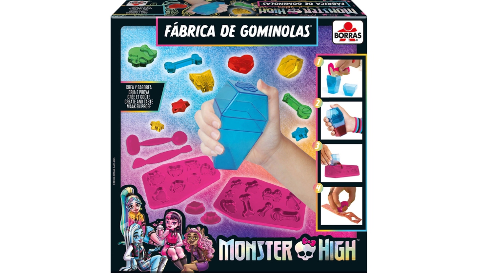 Mesa de diseo de Barbie y Mesa de Diseo y Set Creativo Gominolas de Monster High