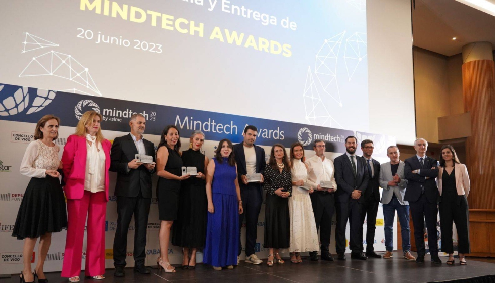 Foto de los premiados...