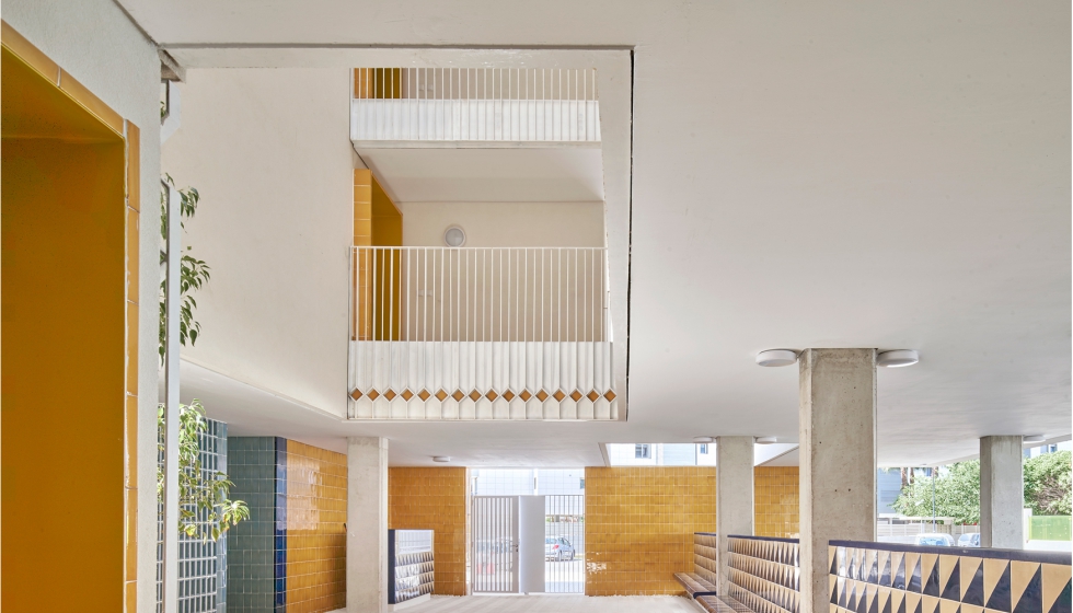 Las viviendas sociales en Ibiza del Estudio de Arquitectura Ripoll-Tizn se adjudic el Premio de Arquitectura 2022. Foto: Jos Hevia...
