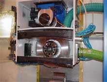 Figura 2 Prototipo de sistema de refrigeracin y secado para grind hardening