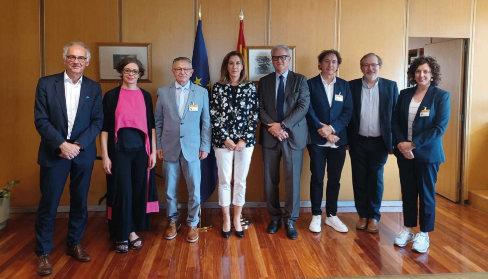 Representantes de Euratex y del CIE se han reunido con los Ministerios de Industria y de Transicin Ecolgica para trasladarles las necesidades que...