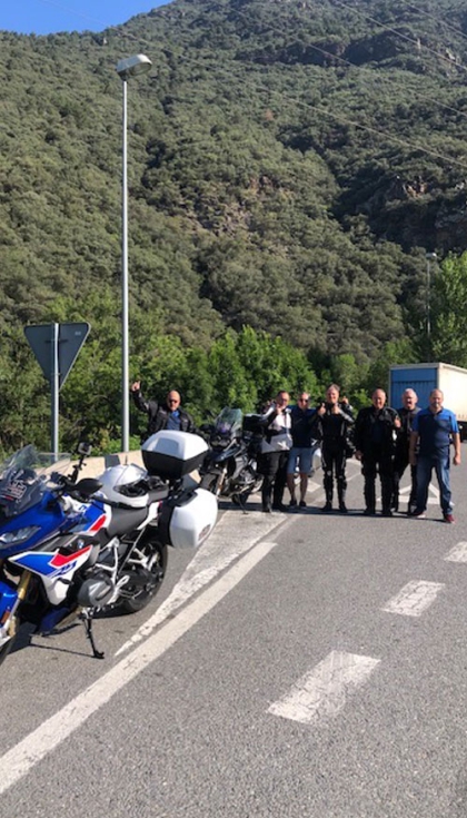 Salida desde Andorra hacia Percoter, Terrassa, primera parada en la Ruta del Cerramiento 2023