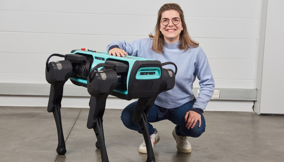 Foto de Keyper, el perro-robot que lleva el mantenimiento predictivo a la industria