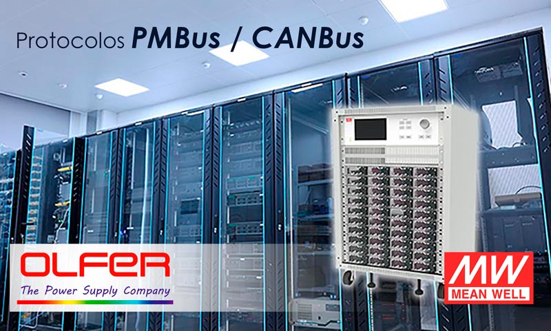 Protocolos PMBus / CANBus en fuentes de alimentación inteligentes