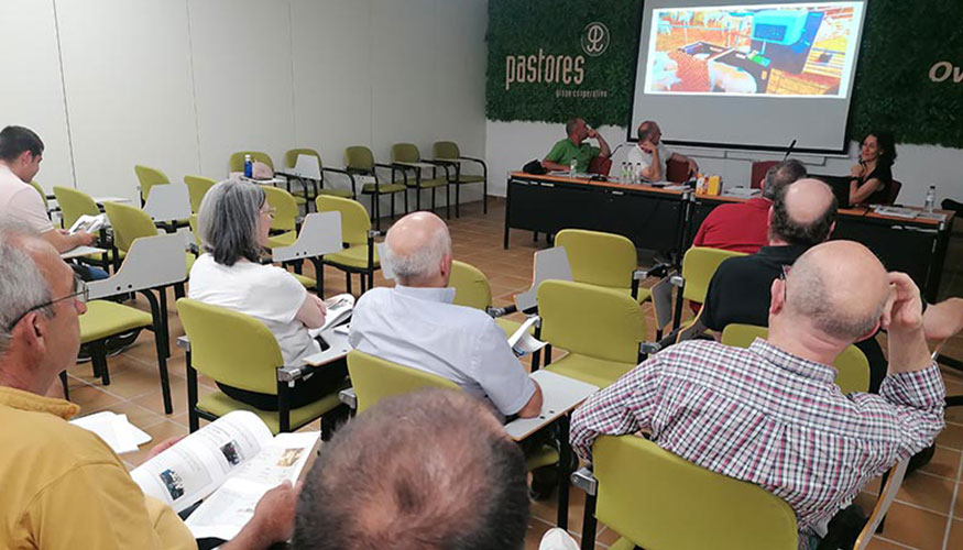Un instante de la Asamblea de UPRA-Grupo Pastores