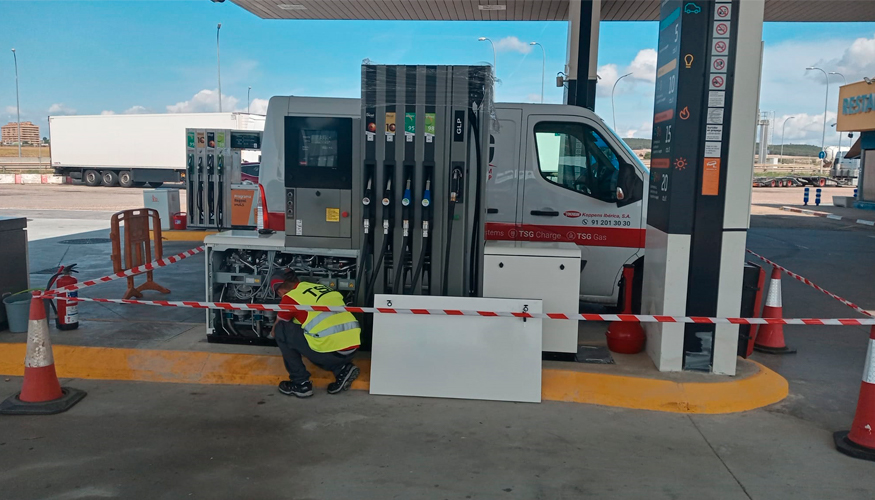 TSG Ibrica suministr, instal y puso en marcha una solucin completa para el suministro de GLP y Adblue en la gasolinera Megino de rea Europa...