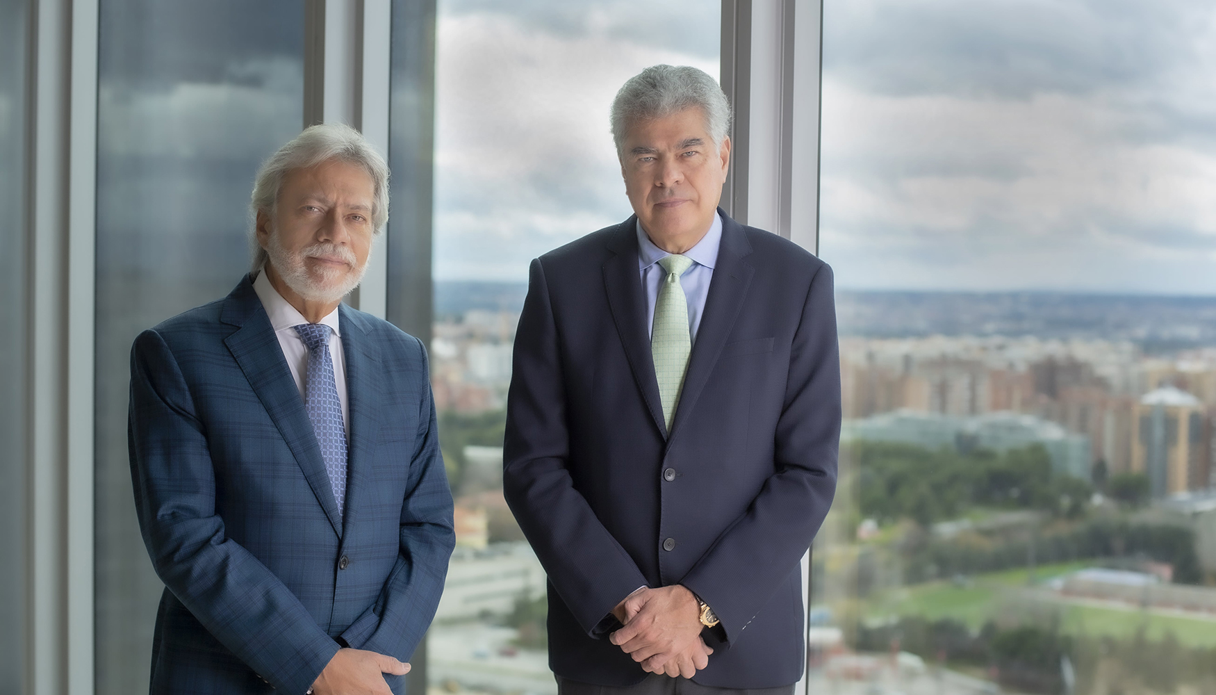 Luis Amodio y Mauricio Amodio, presidente y vicepresidente ejecutivos de OHLA