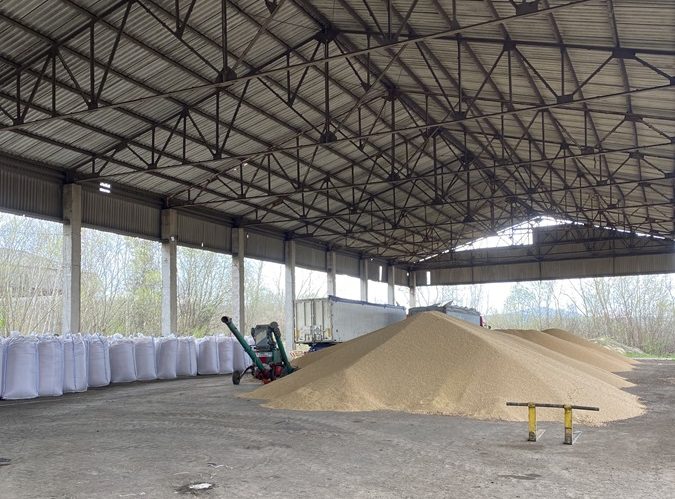 Un almacn de grano en la regin de Zaporiyia, Ucrania. Efeagro/Anastasiya Orlova