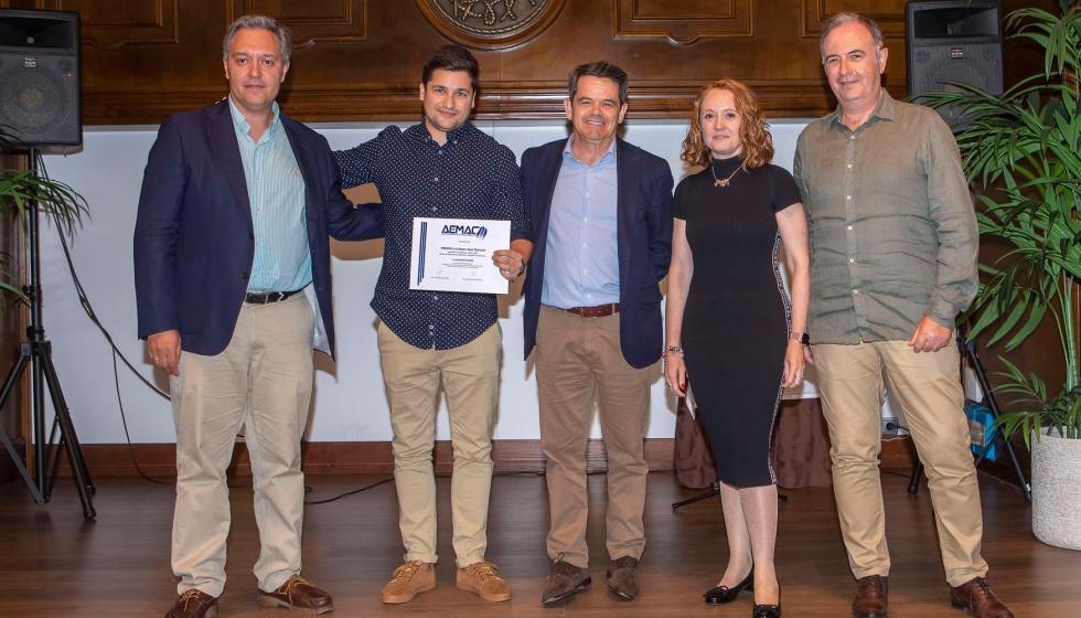 Premio a la Mejor Tesis Doctoral en materiales compuestos. A. Corts de la Universidad Rey Juan Carlos