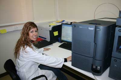 La investigadora Patricia Lambea de la Universidad de Zaragoza