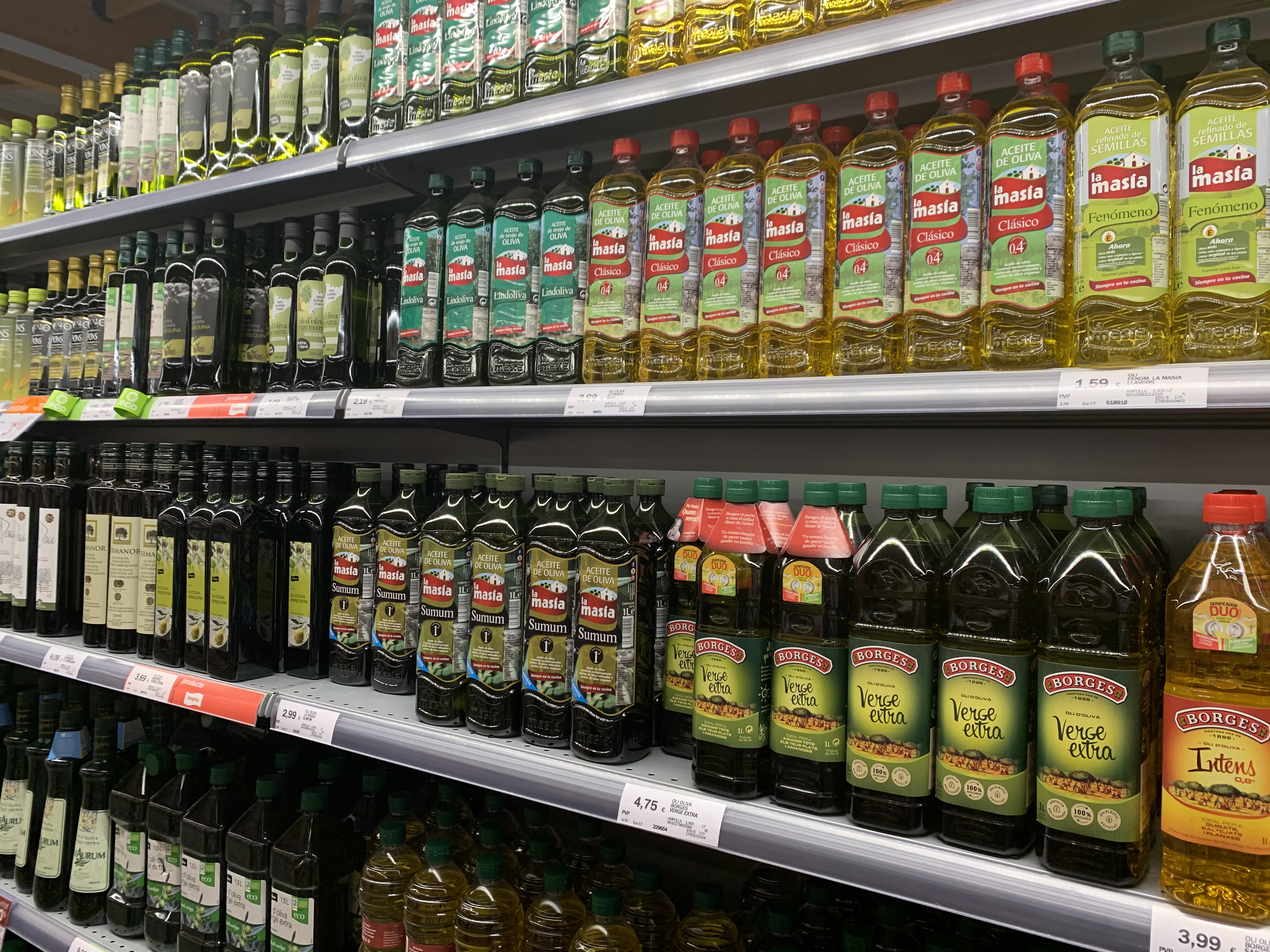 El Consumo De Aceite De Oliva Cae Un 50 En La Primera Mitad Del A o 