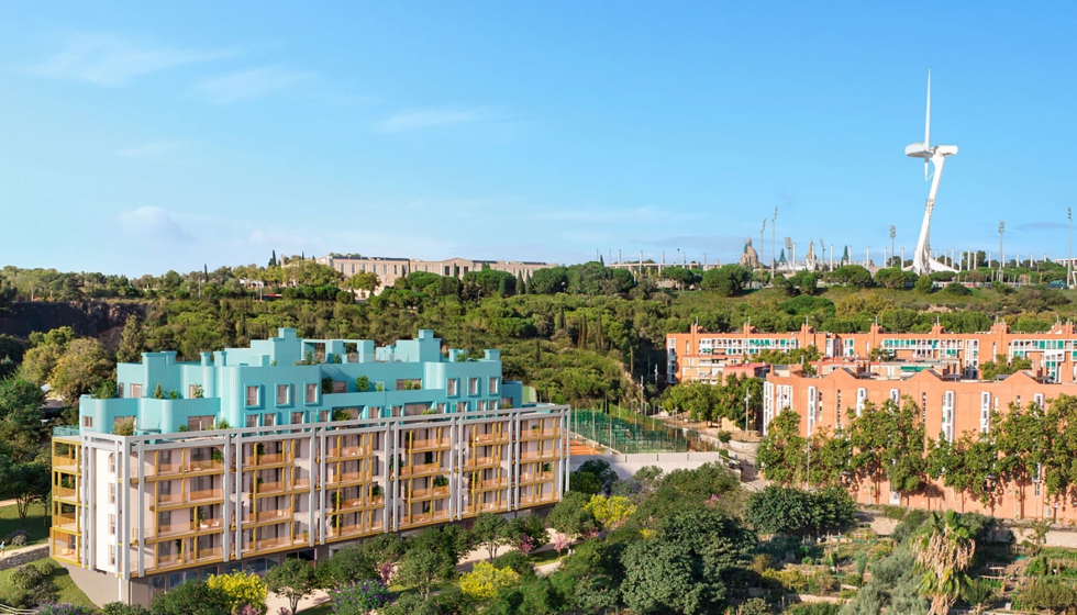 Imagen del proyecto de transformacin del barrio de Mas de Can Clos en Barcelona