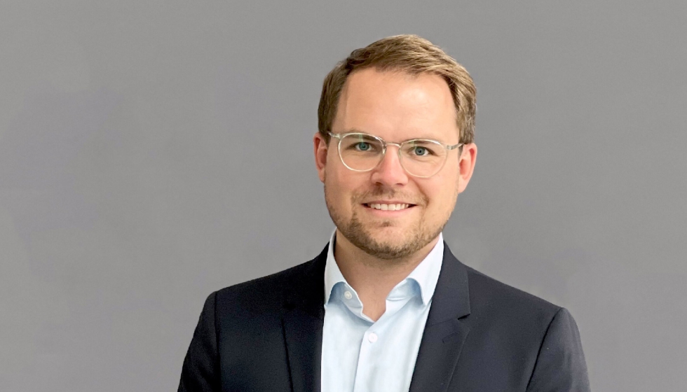 Robin Hirt, CEO y fundador de la start-up Prenode GmbH, con sede en Karlsruhe...