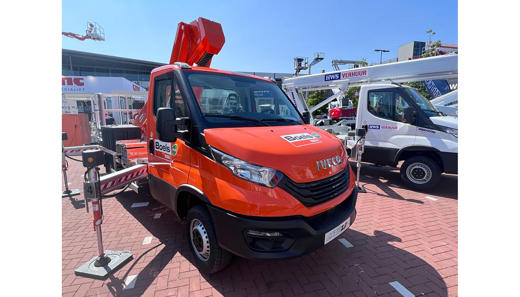 Plataforma Multitel adquirida por Boels exhibida en la �ltima edici�n de Apex