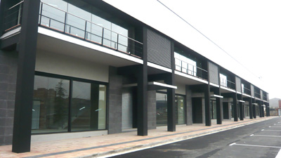 In Sant Celoni (Barcelona), Grugesa developed a promotion of premises and buildings in the road C-35