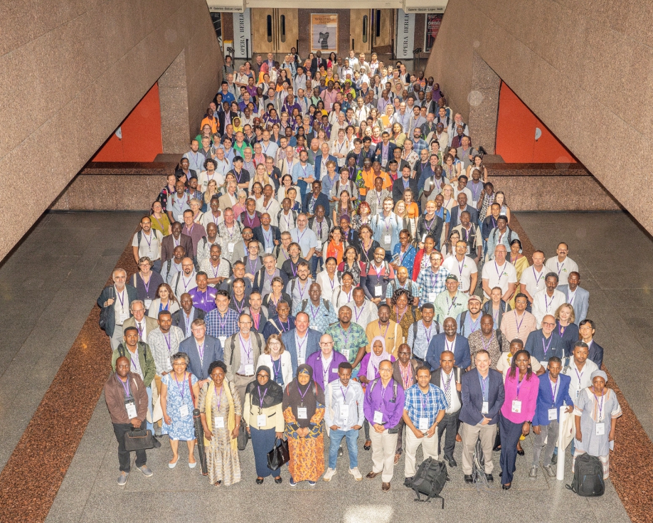 Participantes en la Conferencia Mundial del Sorgo en Montpellier