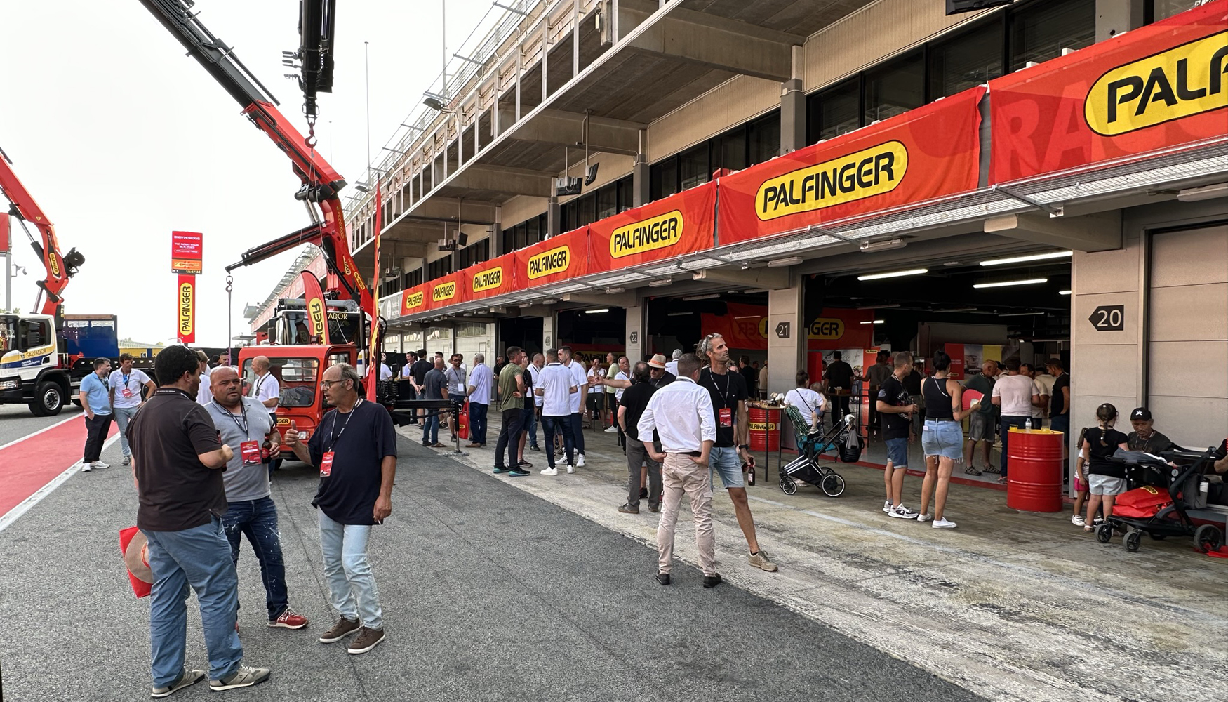 O Circuito de Montmel foi o local escolhido para acolher a Palfinger TEC Demo Tour 2023 em Barcelona