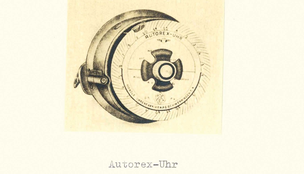 Hace 100 aos, el reloj Autorex registr los tiempos de conduccin y parada en un disco diagrama por primera vez