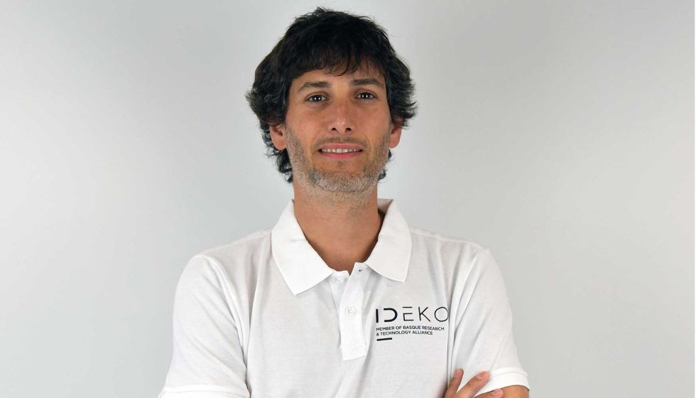 Pablo Puerto, investigador del equipo de Visin y perteneciente al grupo de Diseo e ingeniera de precisin en Ideko