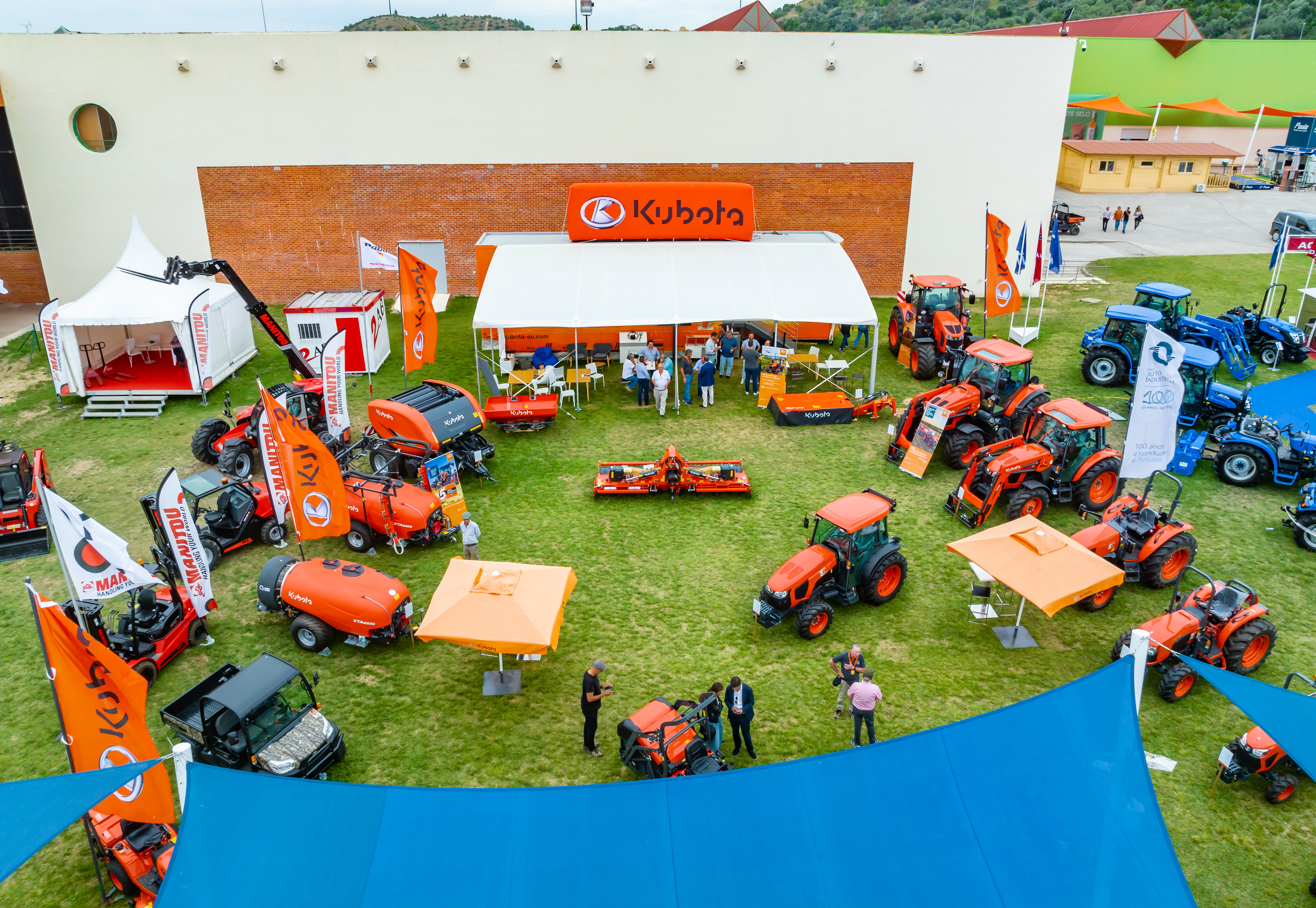 Stand da Kubota na FNA23