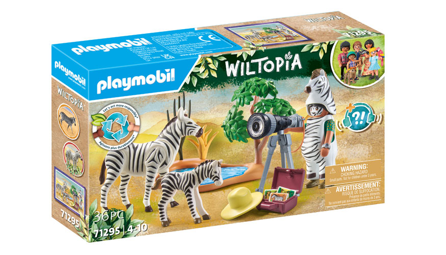 Wiltopia Fotgrafo de animales, de Playmobil
