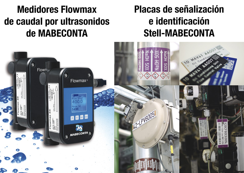 Medidores de caudal Flowmax y Placas de Señalización e identificación