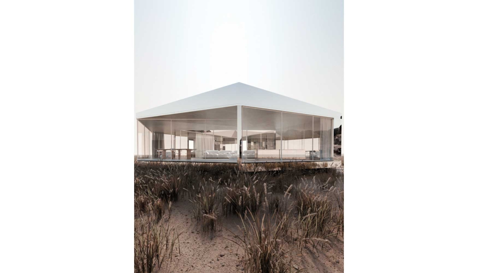 La Residencia de Cristal es un dise�o virtual, que se puede convertir en realidad...