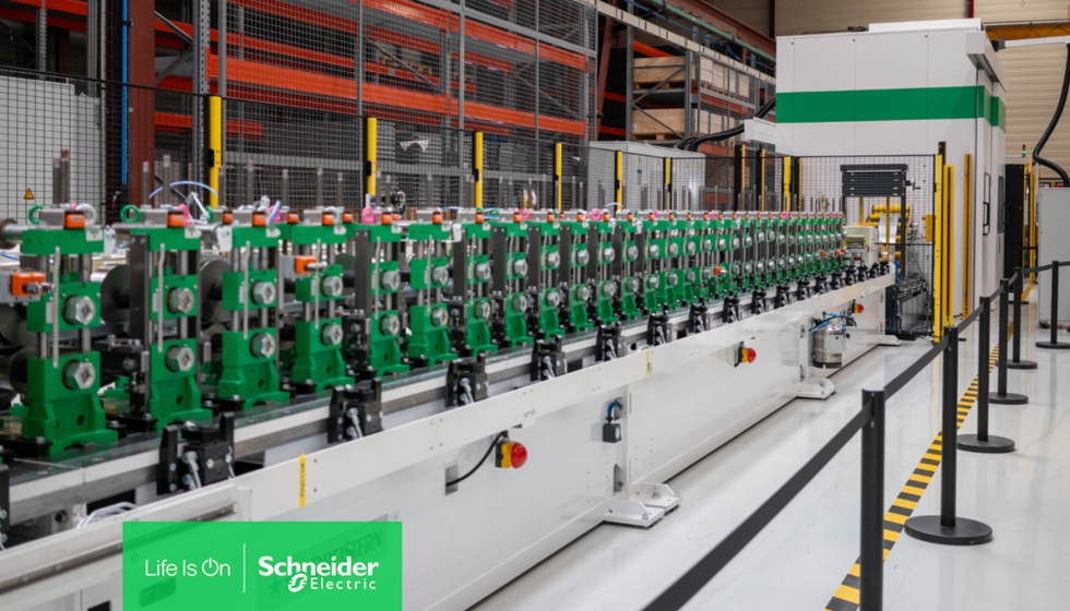 Foto de La planta de Schneider Electric en Sarel mejora el su rendimiento industrial y reduce las emisiones de carbono