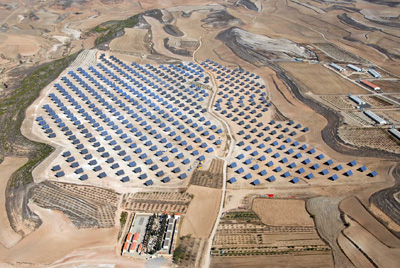 Parque fotovoltaico de R�os Renovables en Fusti�ana (Navarra)