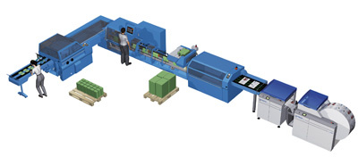 El sistema de embuchado-cosido Primera Digital puede usarse en la elaboracin posterior digital y convencional de impresos...