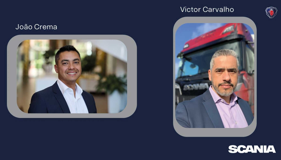 Joo Crema, nuevo dealer director en Scania Portugal, y Vctor Carvalho, director general de Scania en el mercado neozelands...