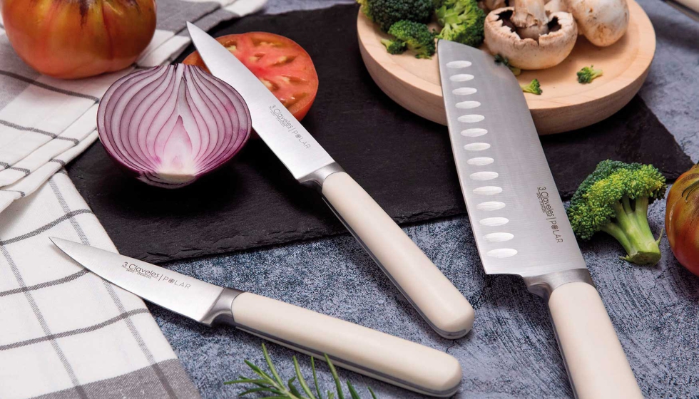 Novedades 3 Claveles en cuchillos de cocina y chuleteros - Ferretería