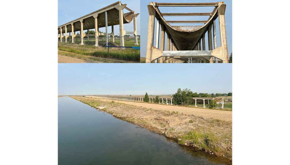 El acueducto de Brooks fue una de las primeras infraestructuras construidas para gestionar el agua en Alberta