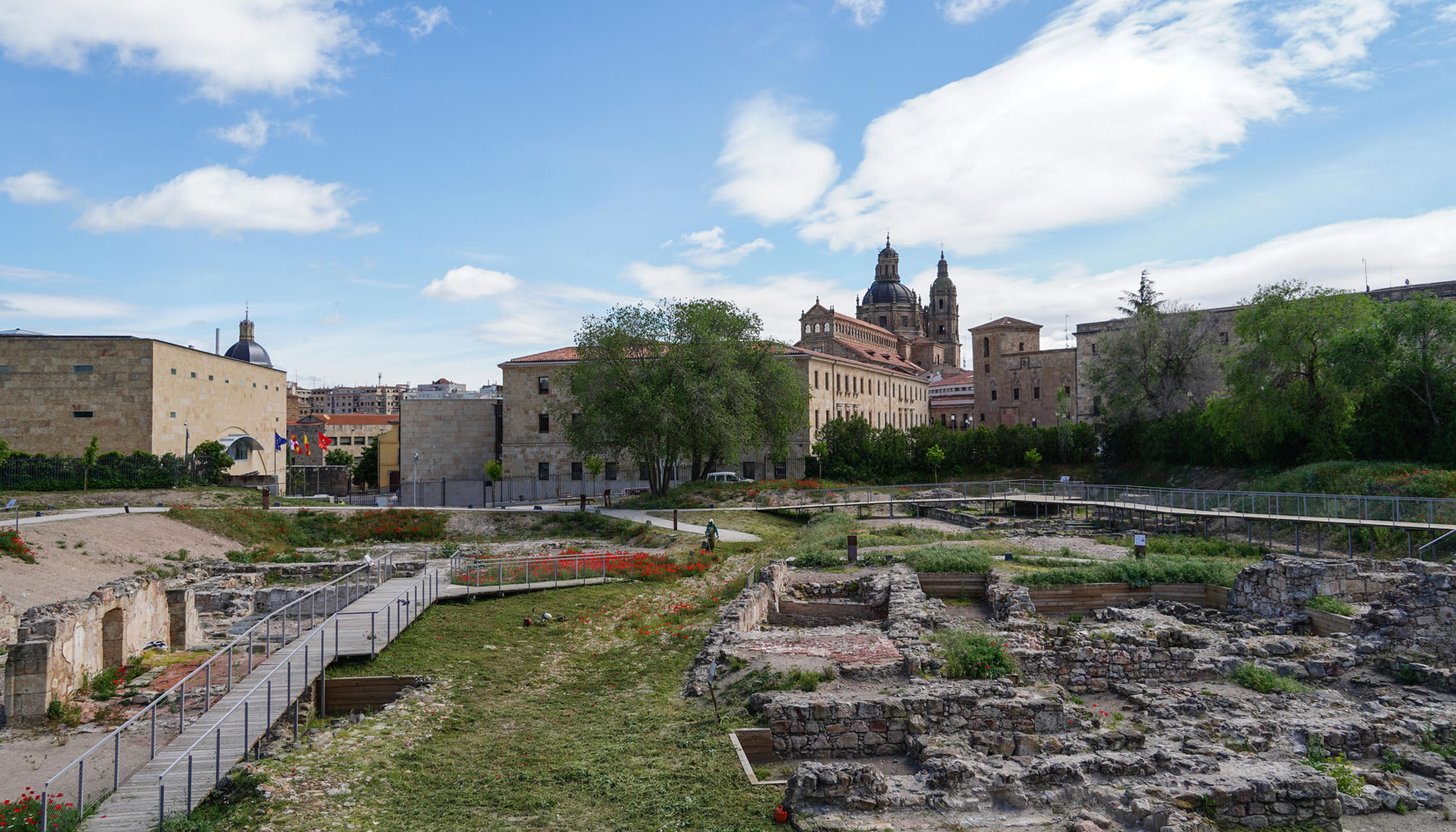 Los restos de antiguos habitantes de la ciudad de Salamanca encontrados en el Parque Arqueolgico del Botnico son un ejemplo del inters histrico...