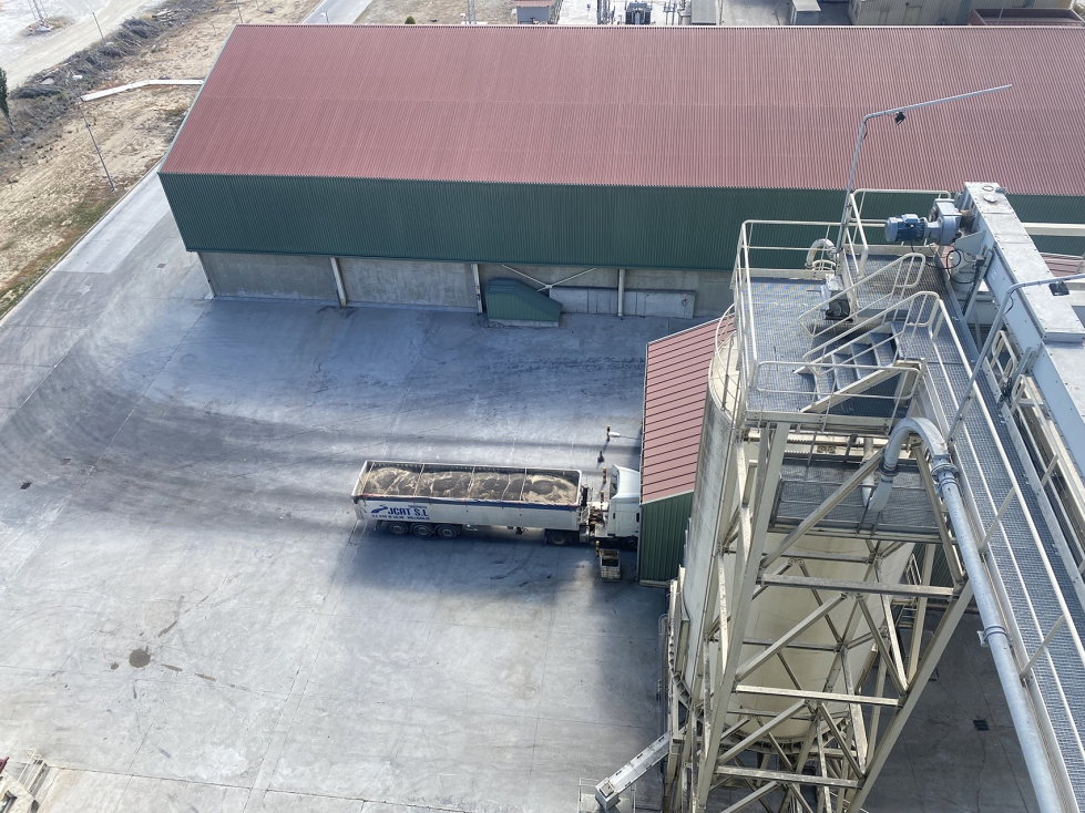 Entrega de colza en la Planta de Tratamientos de Aceites y Oleaginosas (PTAO) de ACOR en la localidad vallisoletana de Olmedo...