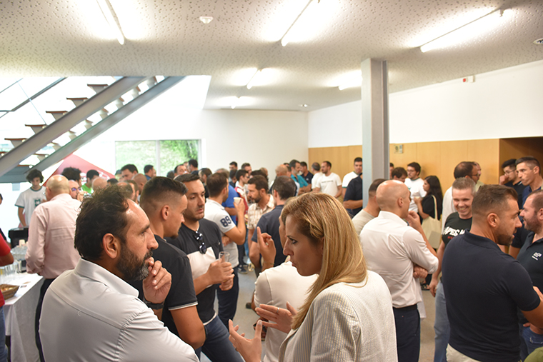 A interao entre os profissionais da rea durante o evento permitiu a partilha de experincias e a troca de ideias