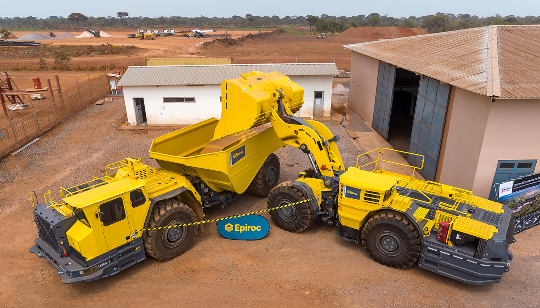 Los equipos entregados se utilizarn en la mina de cobre de Kamoa-Kakula, en la Repblica Democrtica del Congo