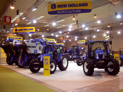 Cabin Blue Cab of New Holland awarded in 2009 with the new technique prize