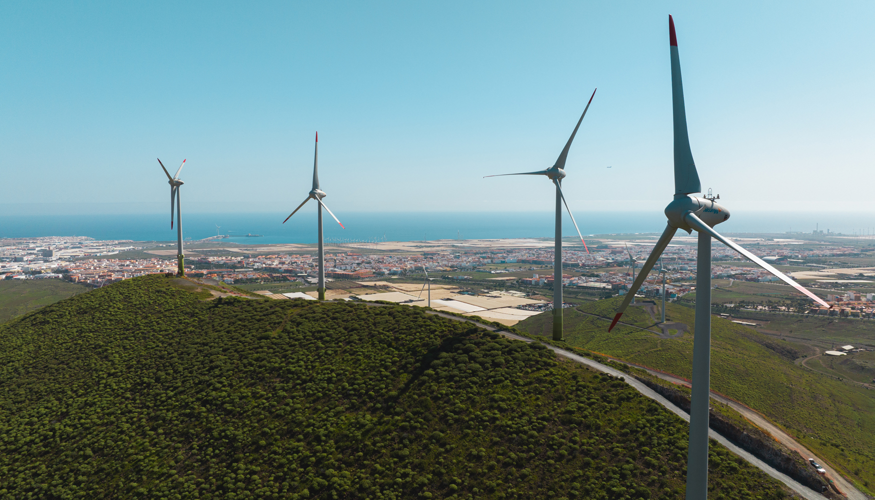 Parque E�lico de La Madera promovido por Naturgy. Imagen propiedad de Naturgy