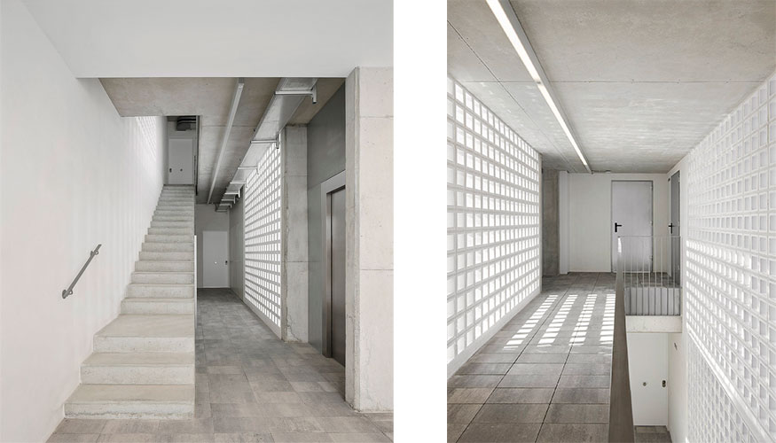 El interior de este edificio incorpora soluciones eficientes, para garantizar un confort t�rmico y una adecuada iluminaci�n...