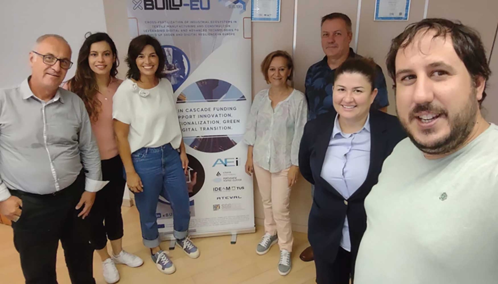 Foto de La AEI Tèxtils se prepara en Eslovenia para seguir dando soporte al desarrollo de la resiliencia de la industria textil mediante el proyecto xBUILD-EU